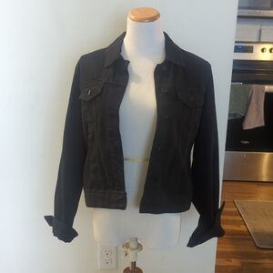 Black Jean Jacket